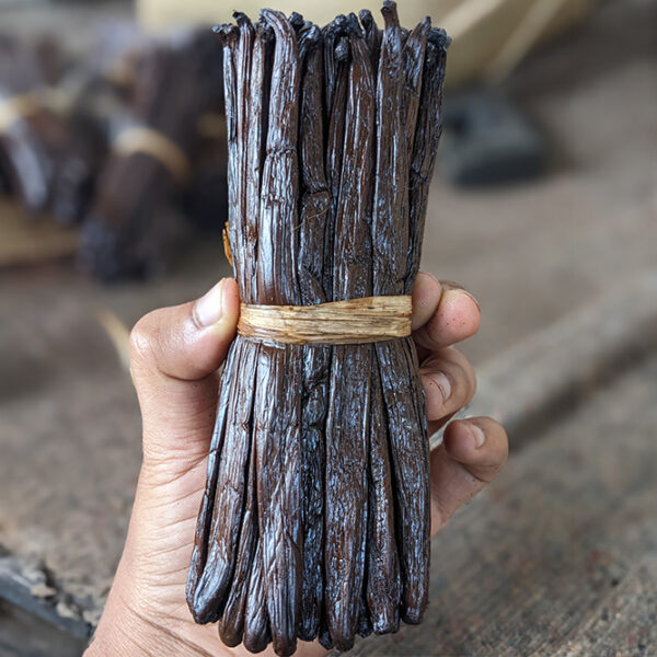 10 GOUSSES DE VANILLE BOURBON DE MADAGASCAR