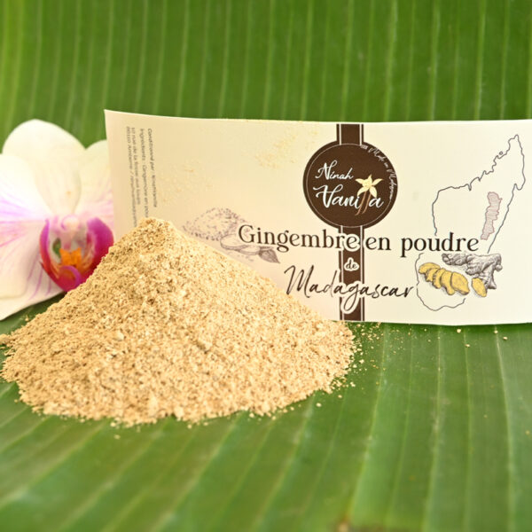 GINGEMBRE EN POUDRE 100G DE MADAGASCAR