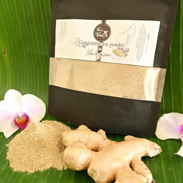 GINGEMBRE EN POUDRE 100G DE MADAGASCAR – Image 3