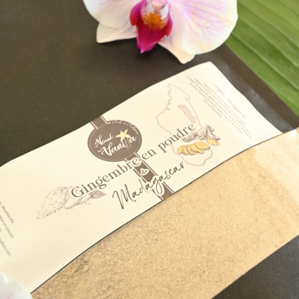 GINGEMBRE EN POUDRE 100G DE MADAGASCAR – Image 2